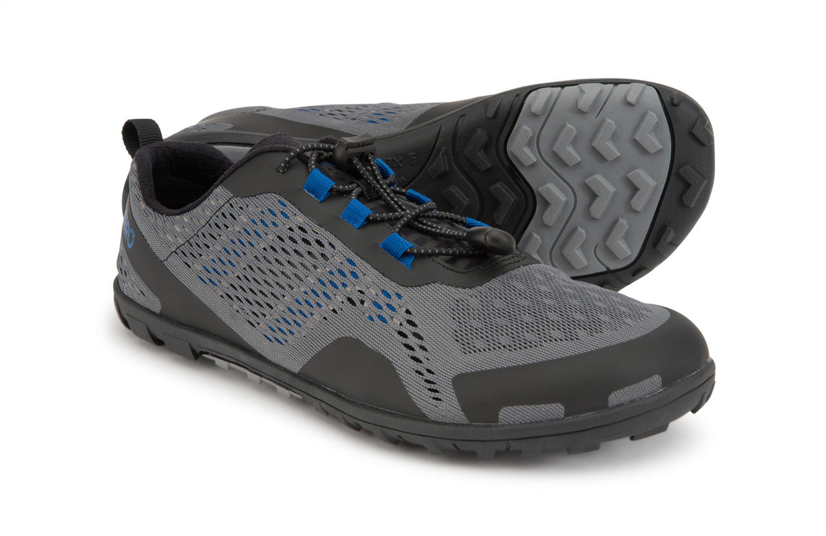 Barefoot Shoes - Xero - AQUA X SPORT – MEN - Steel Gray / Blue 9  - OzBarefoot