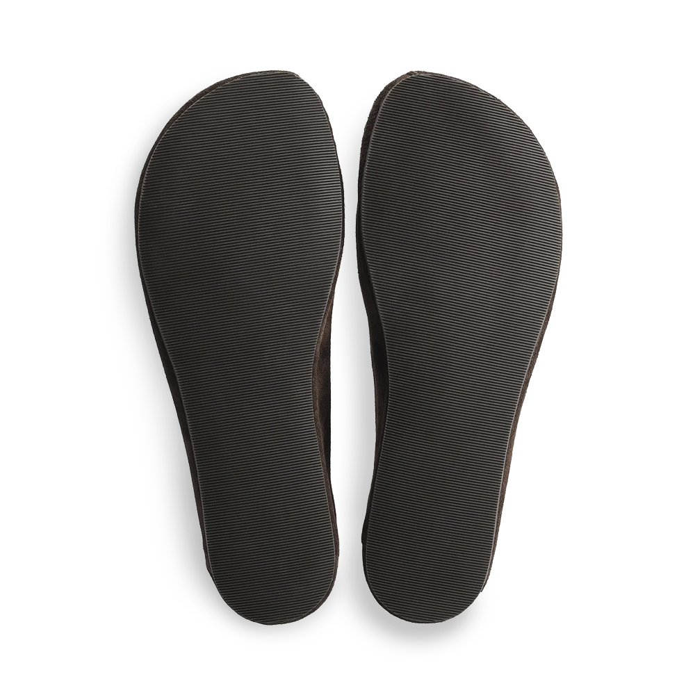 Groundies Curve flat soles with fine ribbed tread