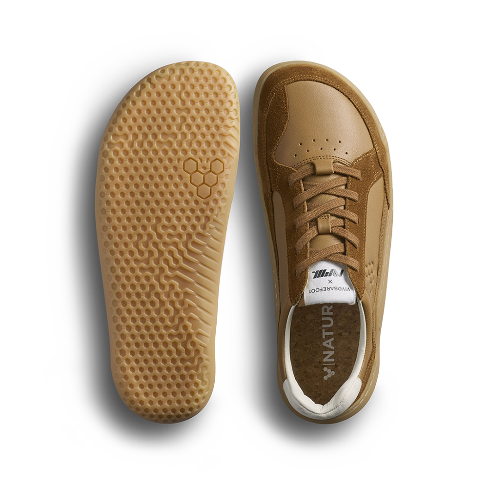 Vivobarefoot Gobi II Sneaker Premium Leather Womens Tan