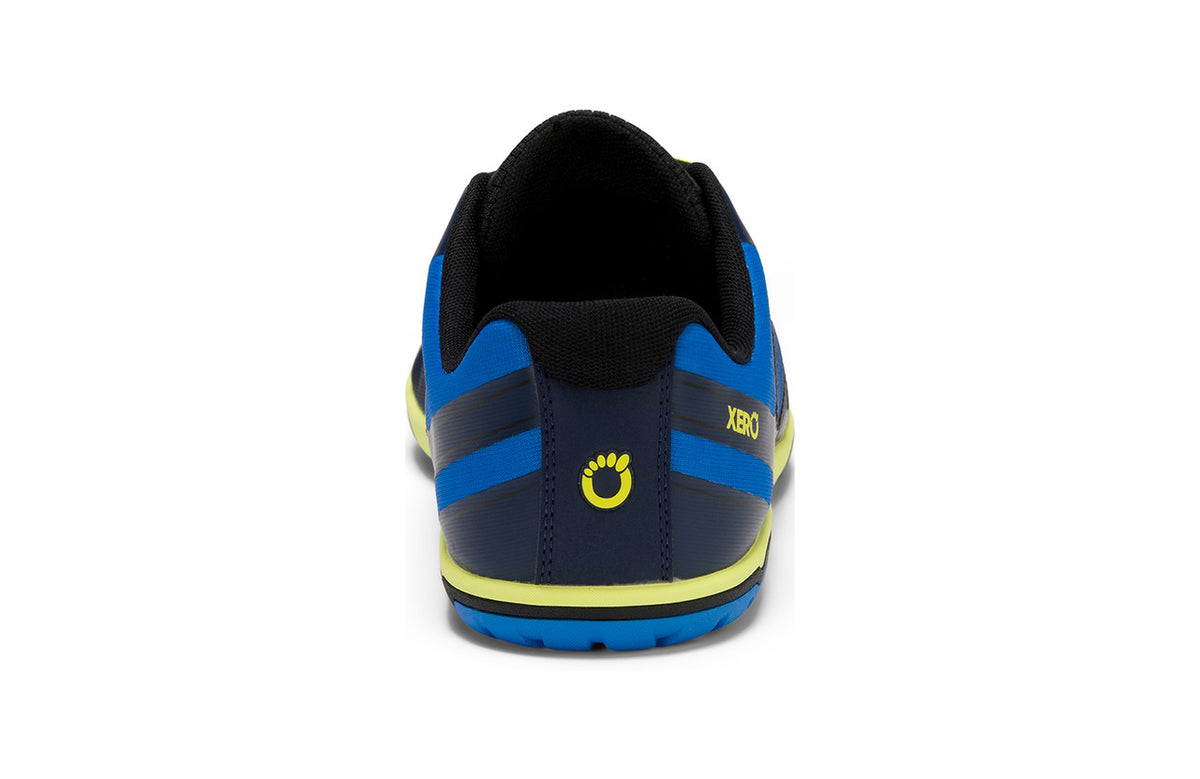 Barefoot Shoes - Xero - HFS II - LIGHTWEIGHT ROAD RUNNER - MEN - Blue Aster 7  - OzBarefoot