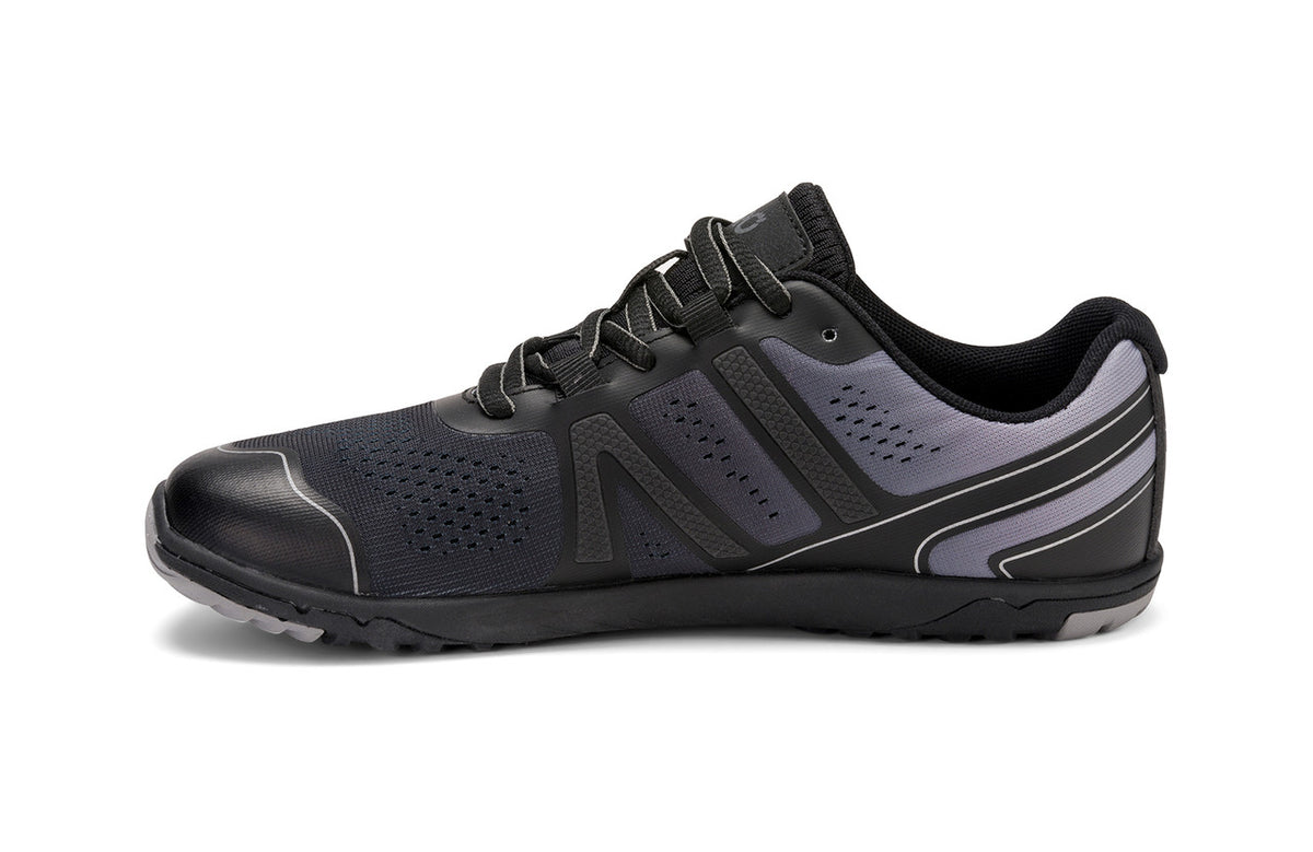 Barefoot Shoes - Xero - HFS II - LIGHTWEIGHT ROAD RUNNER - WOMEN - Black / Frost Gray 5  - OzBarefoot