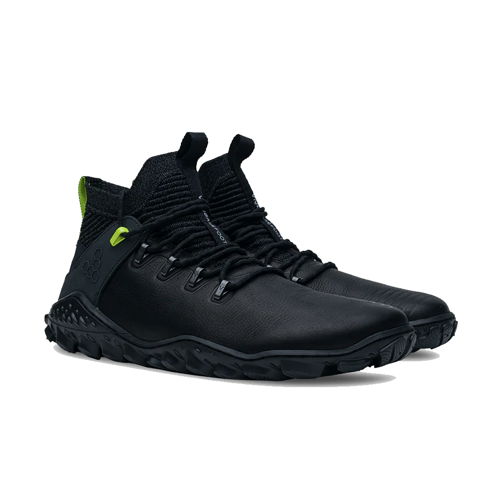 Vivobarefoot Magna Forest Esc Mens Obsidian/Lime