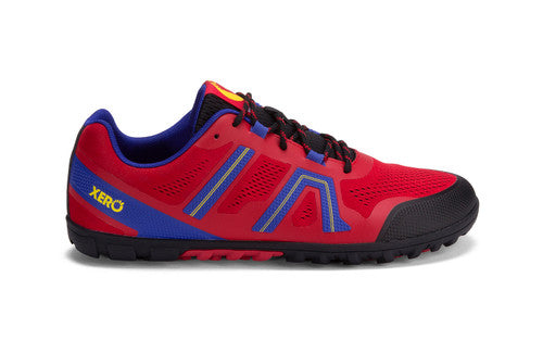 Barefoot Shoes - Xero -MESA TRAIL II BORN TO RUN - MEN - Red 8  - OzBarefoot