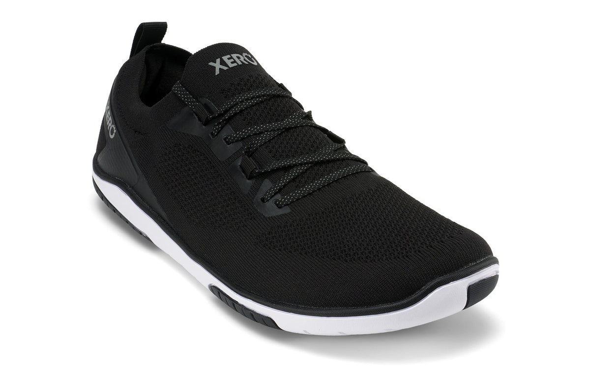 Barefoot Shoes - Xero - Nexus Knit Womens - Athletic Lifestyle Sneaker - WOMEN- Black 10  - OzBarefoot