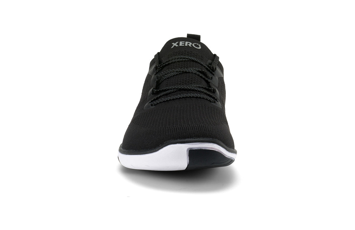 Barefoot Shoes - Xero - Nexus Knit Womens - Athletic Lifestyle Sneaker - WOMEN- Black 3  - OzBarefoot