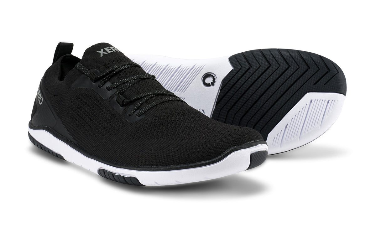 Barefoot Shoes - Xero - Nexus Knit Men - Athletic Lifestyle Sneaker - MEN - Black 5  - OzBarefoot