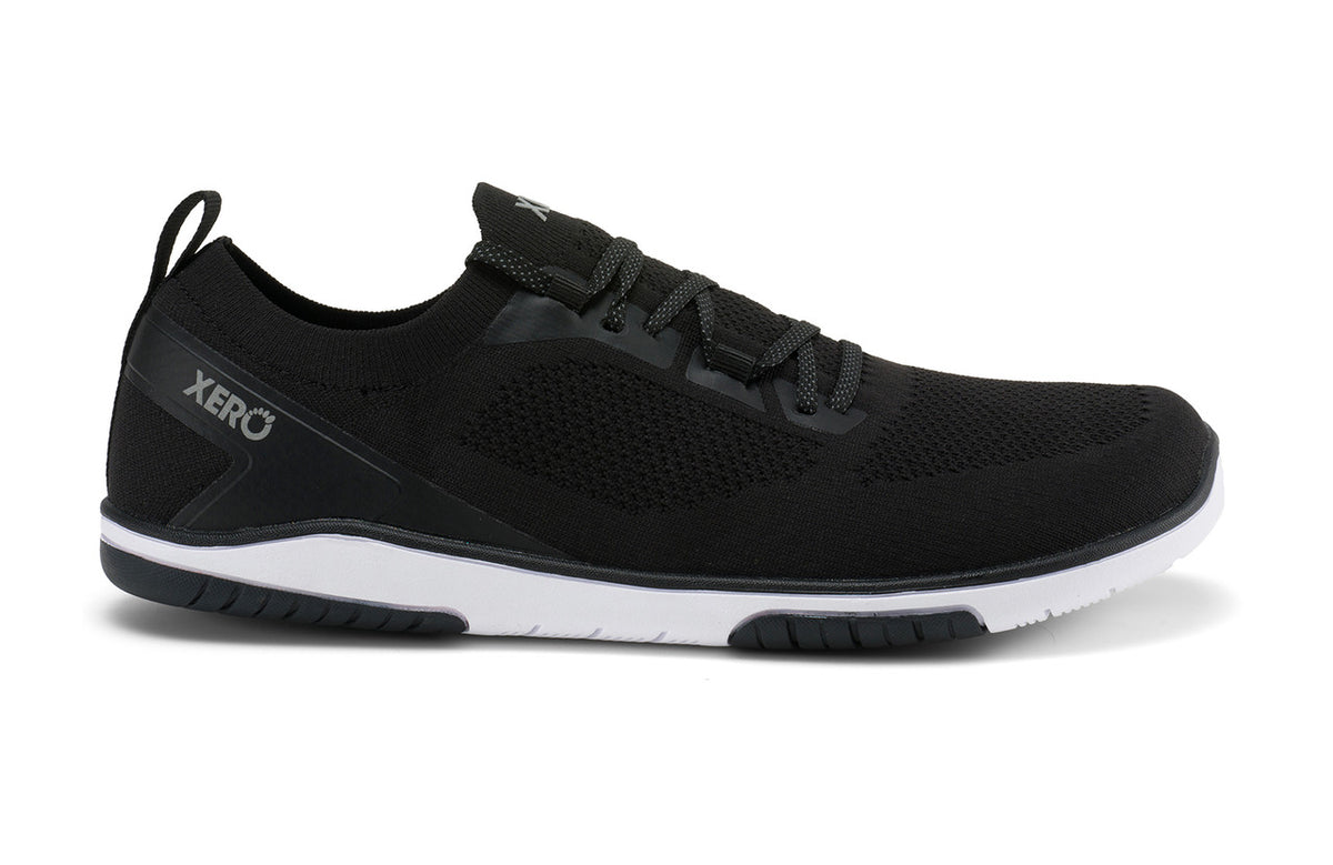 Barefoot Shoes - Xero - Nexus Knit Womens - Athletic Lifestyle Sneaker - WOMEN- Black 8  - OzBarefoot