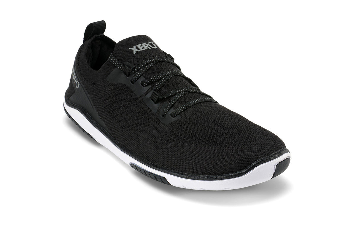 Barefoot Shoes - Xero - Nexus Knit Men - Athletic Lifestyle Sneaker - MEN - Black 10  - OzBarefoot