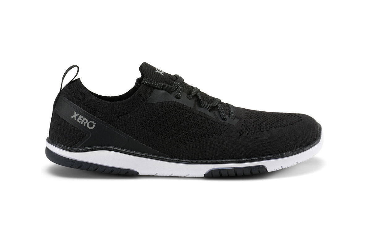 Barefoot Shoes - Xero - Nexus Knit Womens - Athletic Lifestyle Sneaker - WOMEN- Black 1  - OzBarefoot