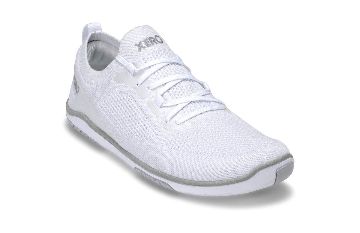 Barefoot Shoes - Xero -NEXUS KNIT MEN - ATHLETIC LIFESTYLE SNEAKER - MEN - White 9  - OzBarefoot