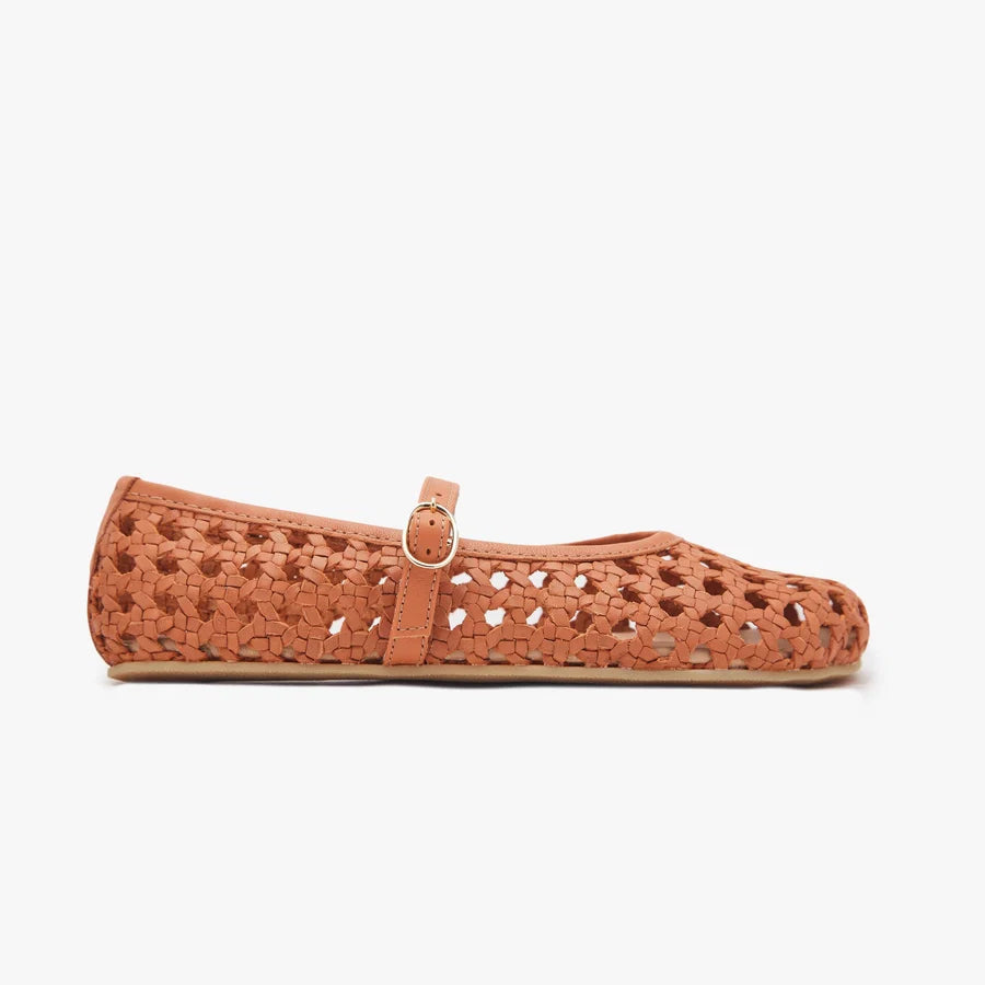 Origo Women's Woven Ballerina by Anya Toffee