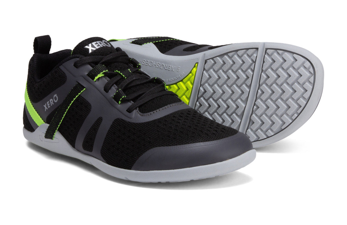 Barefoot Shoes - Xero - PRIO NEO - MEN - Asphalt / Black 24  - OzBarefoot