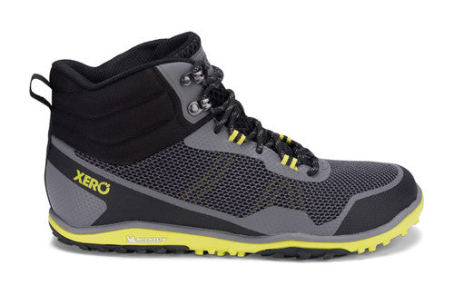 Barefoot Shoes - Xero - SCRAMBLER MID - MEN - Steel Gray / Sulphur 5  - OzBarefoot