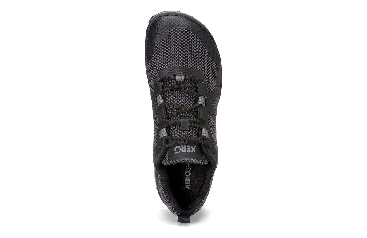 Barefoot Shoes - Xero - SCRAMBLER LOW - MEN- Black 6  - OzBarefoot