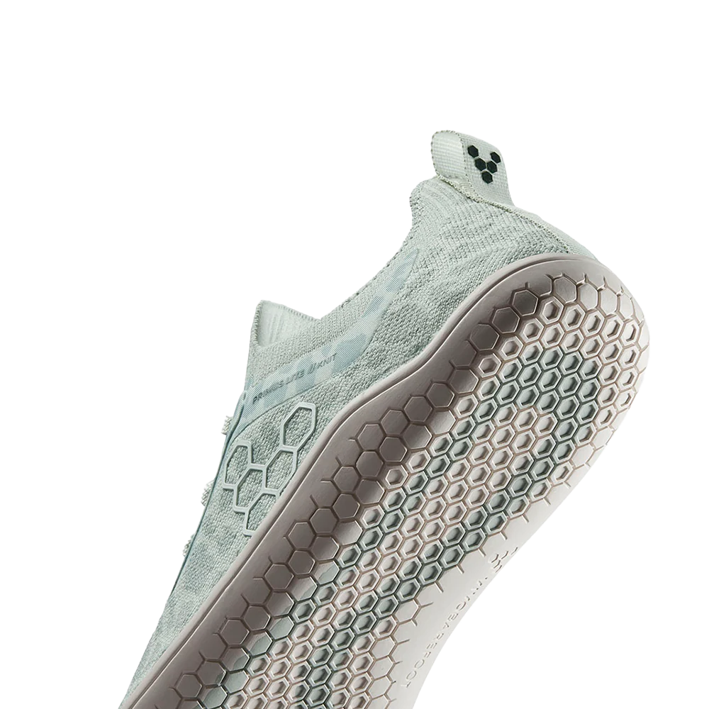 Sole - Vivobarefoot Primus Lite Knit Womens Frosted Mint Leopard - OzBarefoot