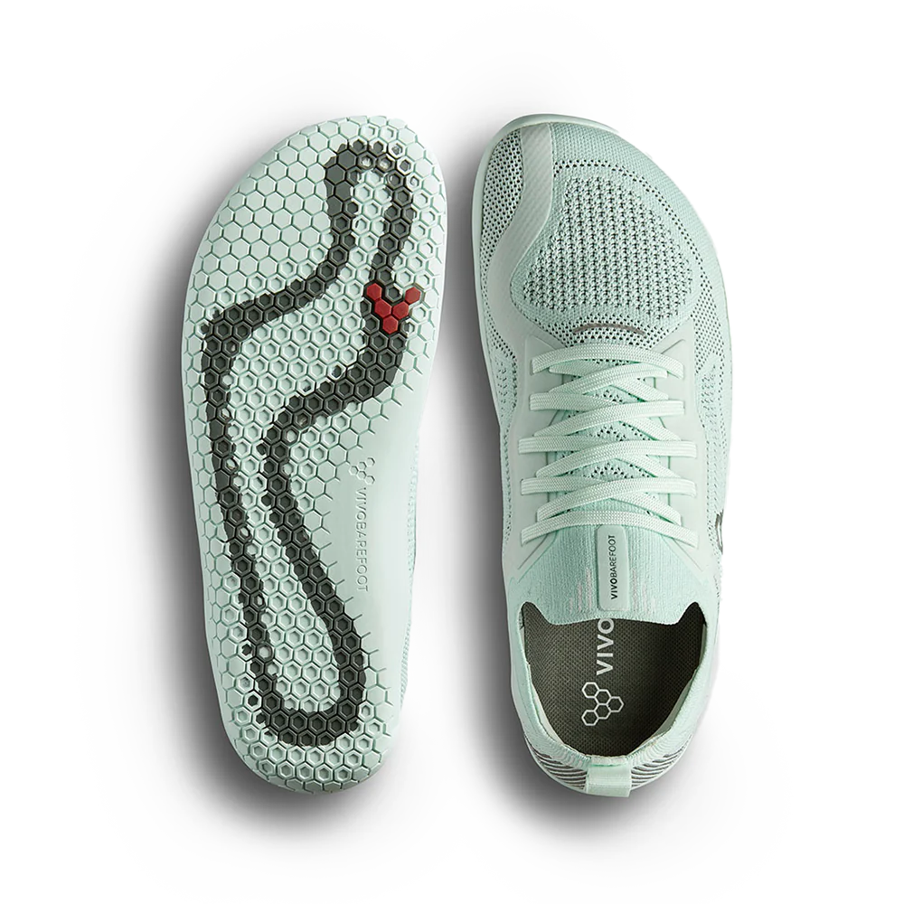 Top - Vivobarefoot Primus Lite Knit Womens Soothing Sea - OzBarefoot