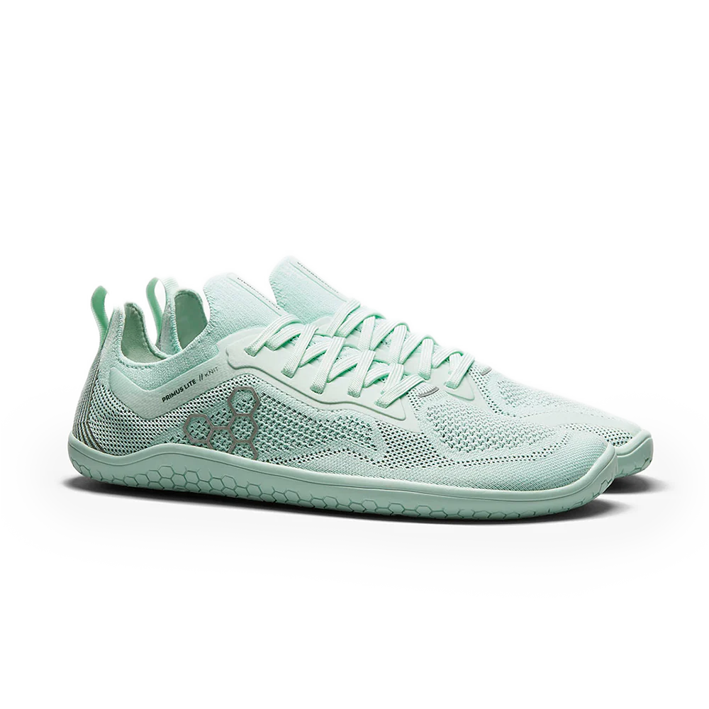 Pair - Vivobarefoot Primus Lite Knit Womens Soothing Sea - OzBarefoot