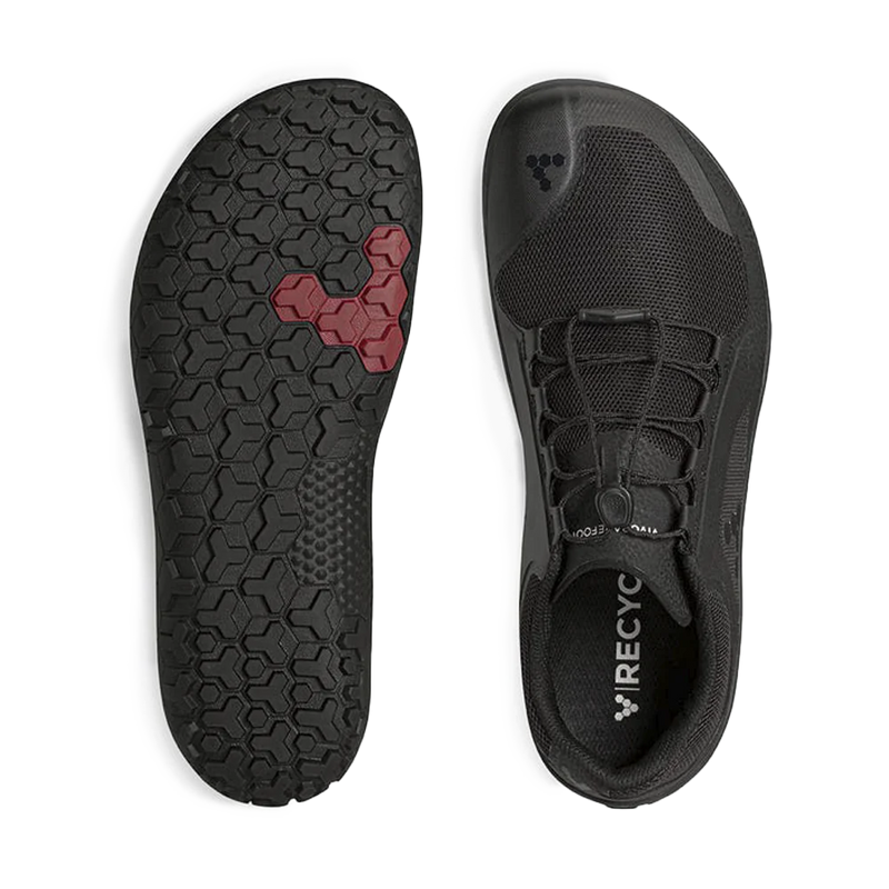 Top - Vivobarefoot Primus Trail II FG Mens Obsidian - OzBarefoot