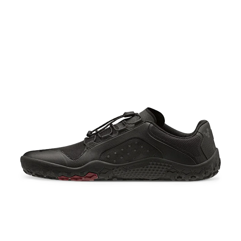 Side - Vivobarefoot Primus Trail II FG Mens Obsidian - OzBarefoot