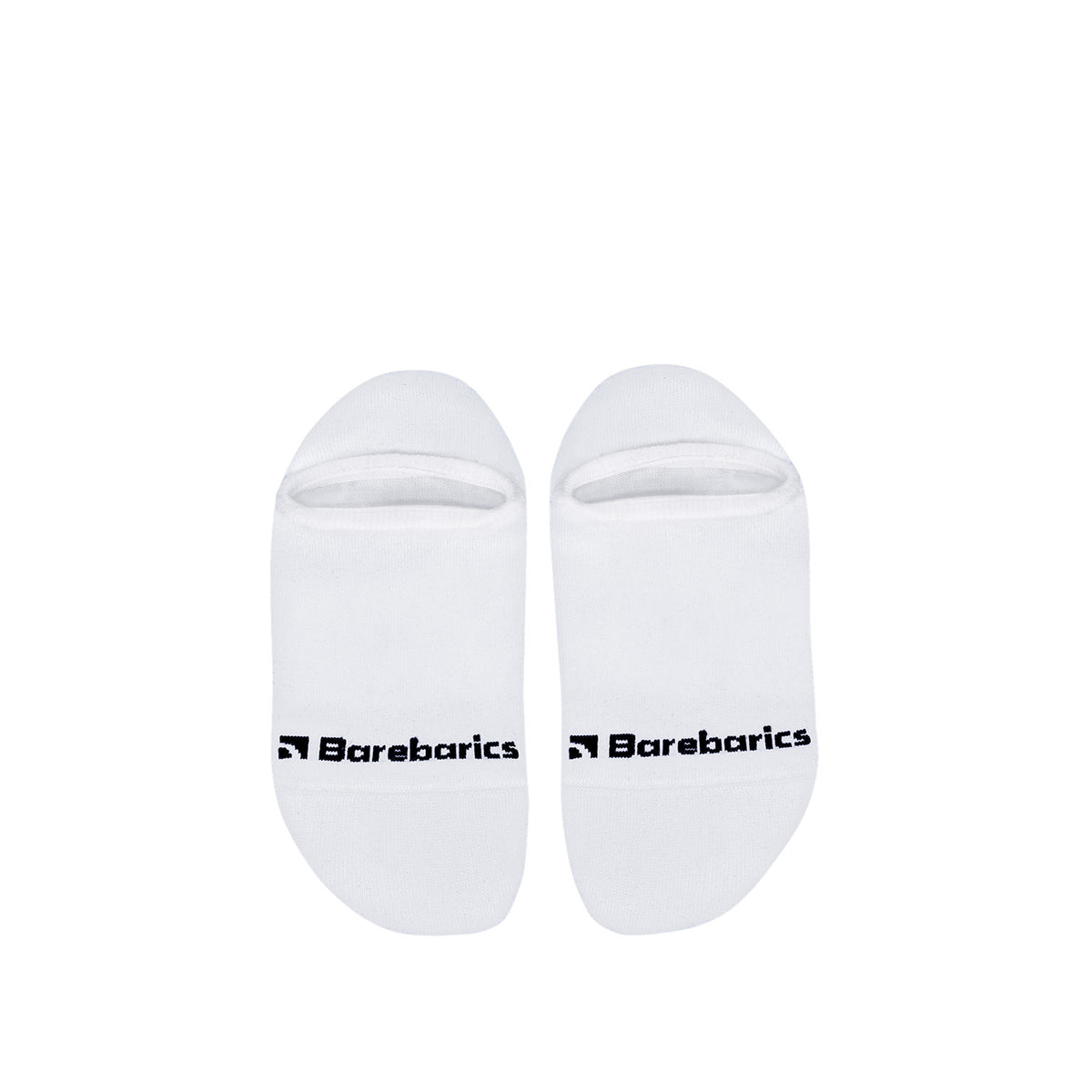 Barebarics - Barefoot Socks - No-Show - White - 3 pack 2  - OzBarefoot