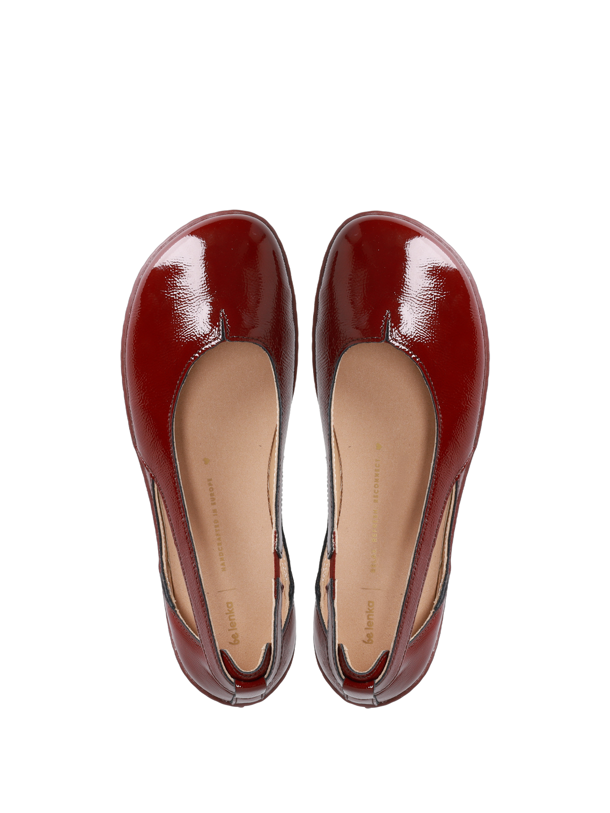 Ballet Flats Be Lenka Bellissima 3.0 - Burgundy 3  - OzBarefoot