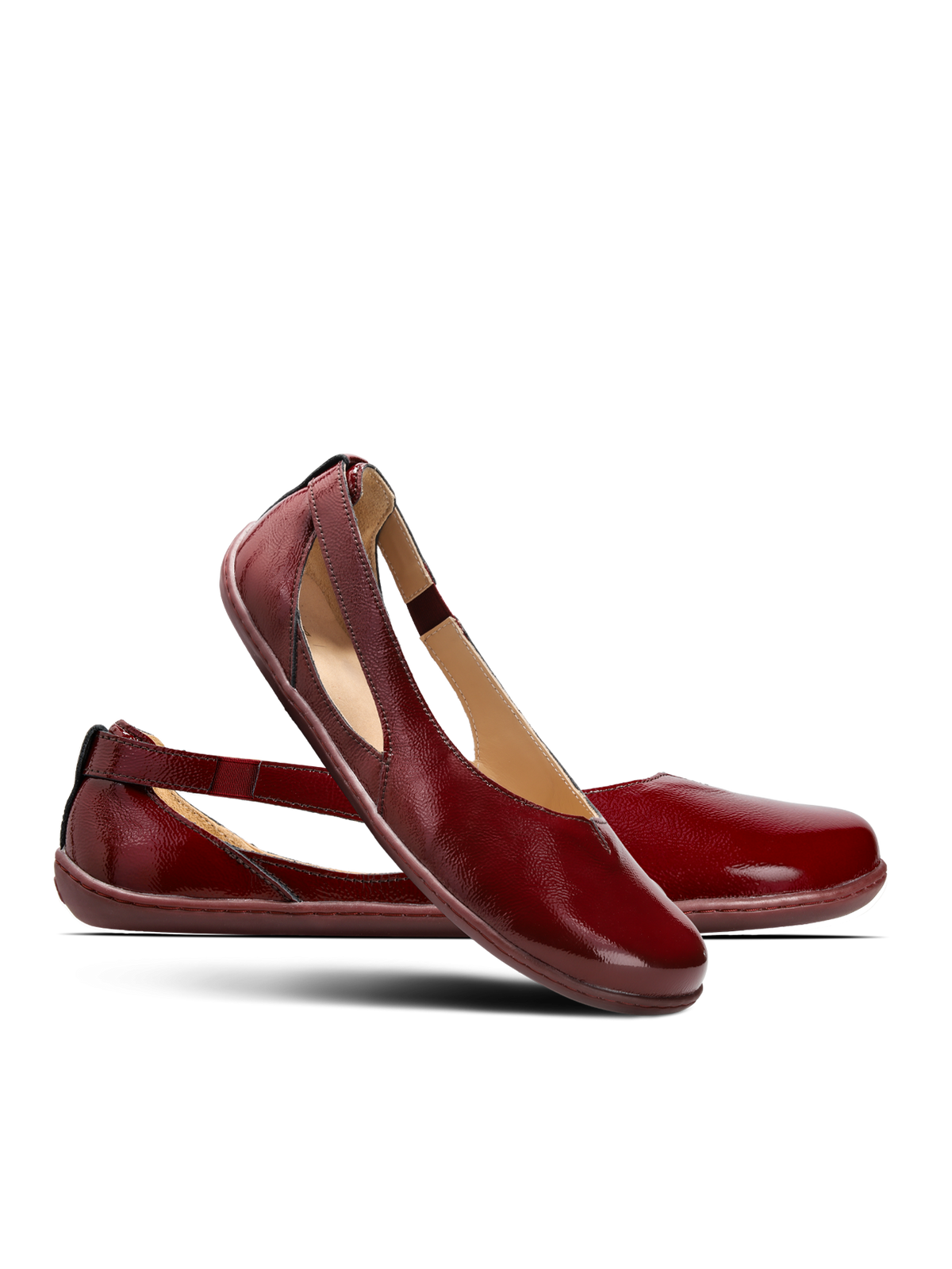 Ballet Flats Be Lenka Bellissima 3.0 - Burgundy 2  - OzBarefoot