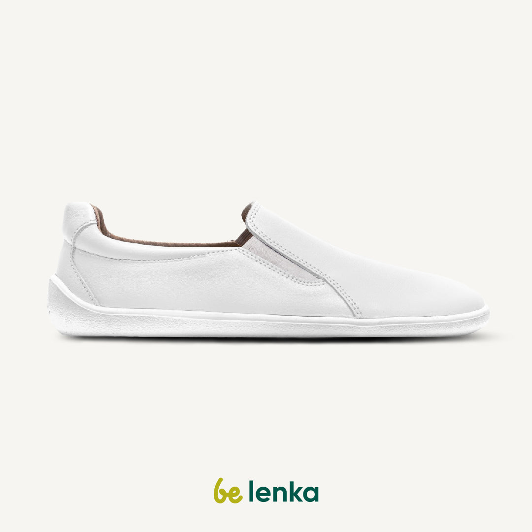 Barefoot Sneakers - BeLenka Eazy - White Outlet 3 OzBarefoot Australia