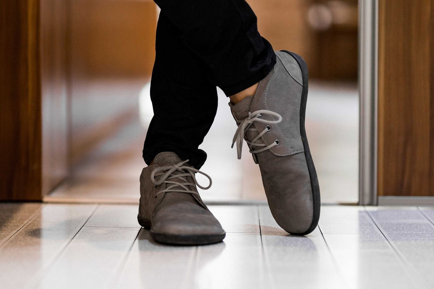 Barefoot Shoes - BeLenka - Icon - Pebble Grey Outlet 12 OzBarefoot Australia