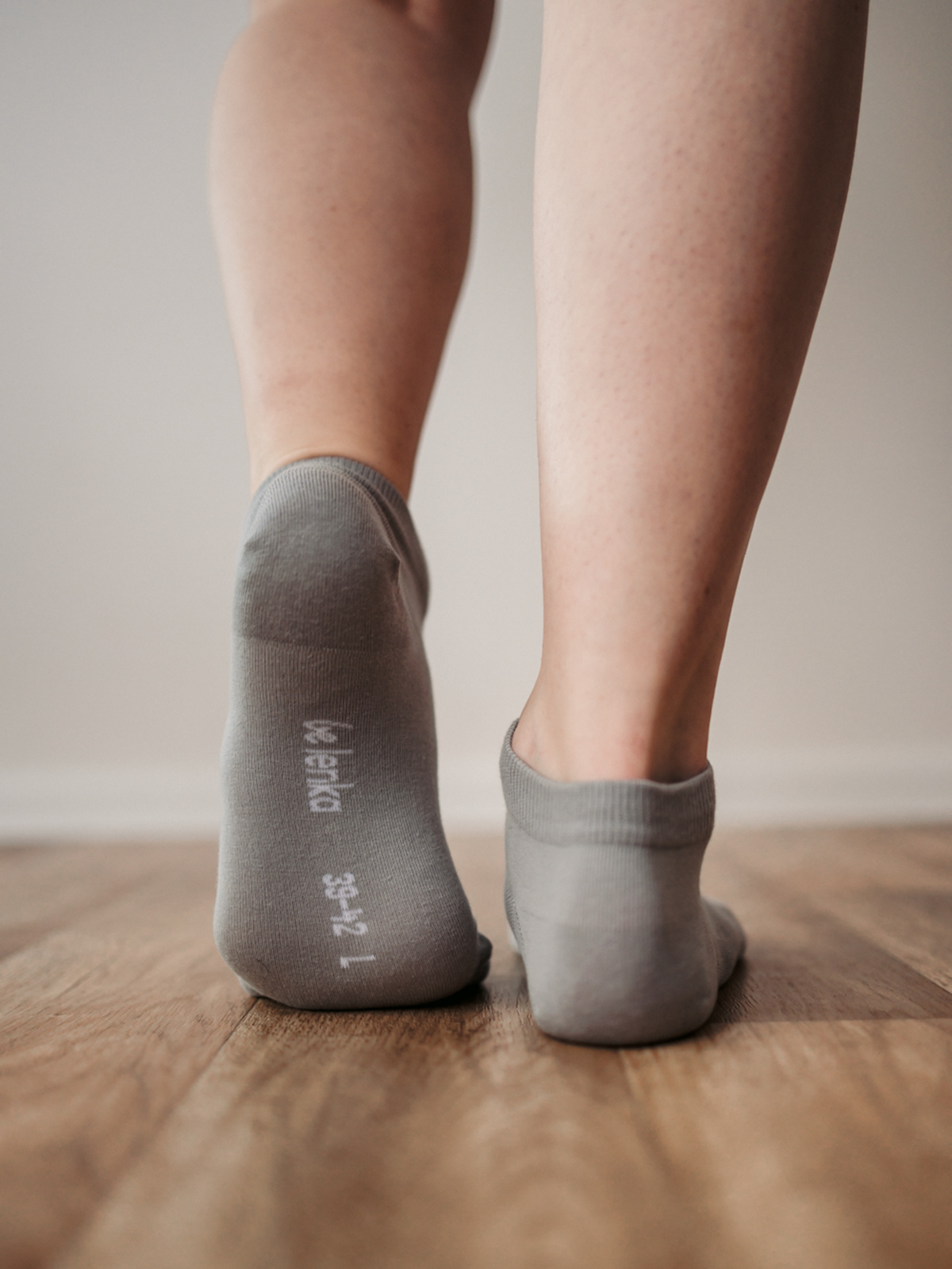 Barefoot Socks - Low-cut - Essentials - Grey 2  - OzBarefoot
