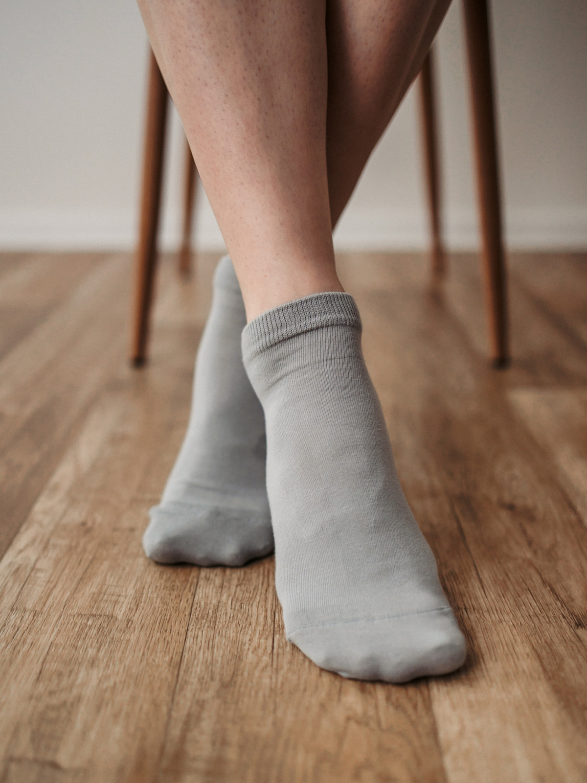 Barefoot Socks - Low-cut - Essentials - Grey 1  - OzBarefoot
