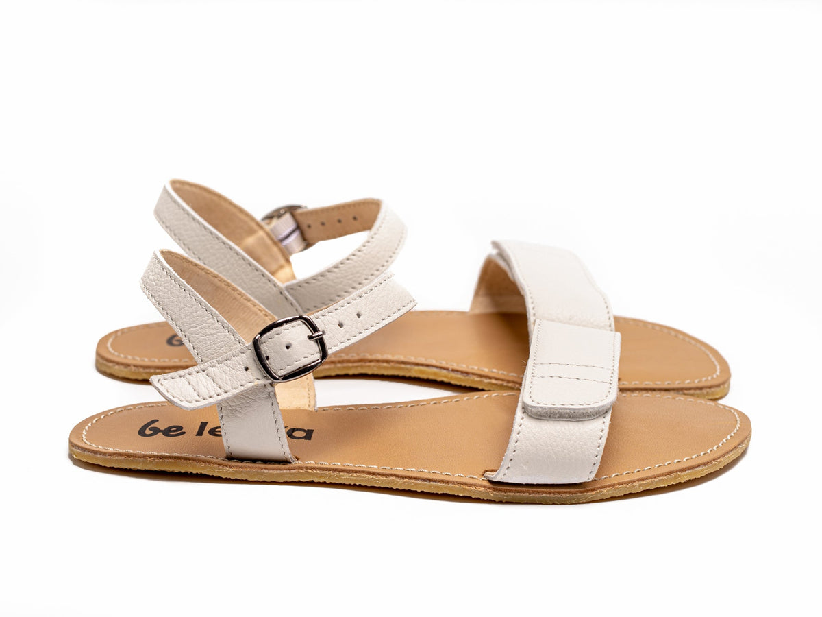 Barefoot Sandals - Be Lenka Grace - Ivory White 6 OzBarefoot Australia