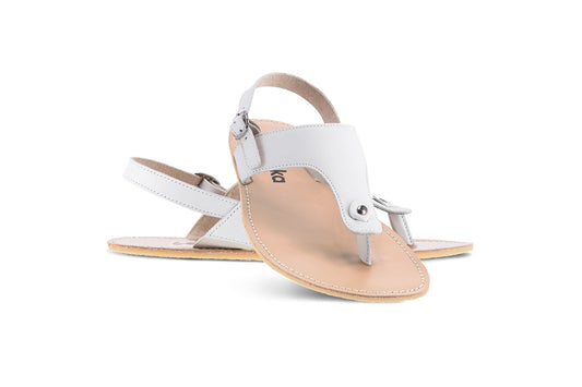 Barefoot Sandals - Be Lenka Promenade - Ivory White 1 OzBarefoot Australia