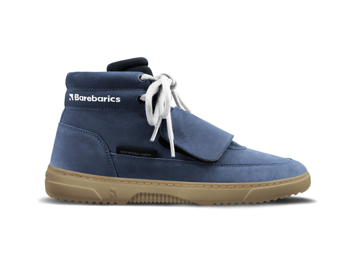 Barefoot Sneakers Barebarics Blizzard - Navy Blue 1  - OzBarefoot