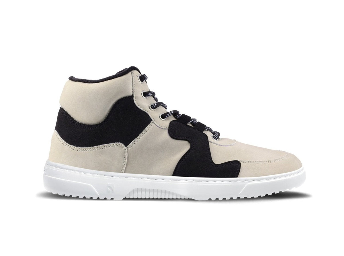 Barefoot Sneakers Barebarics Lynx - Beige & White 1  - OzBarefoot