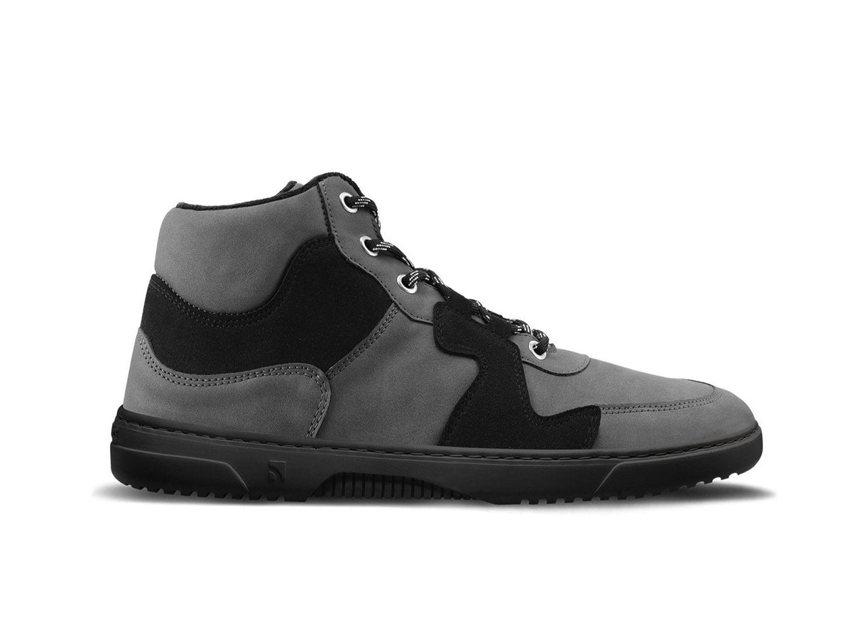 Barefoot Sneakers Barebarics Lynx - Dark Grey & Black 1  - OzBarefoot