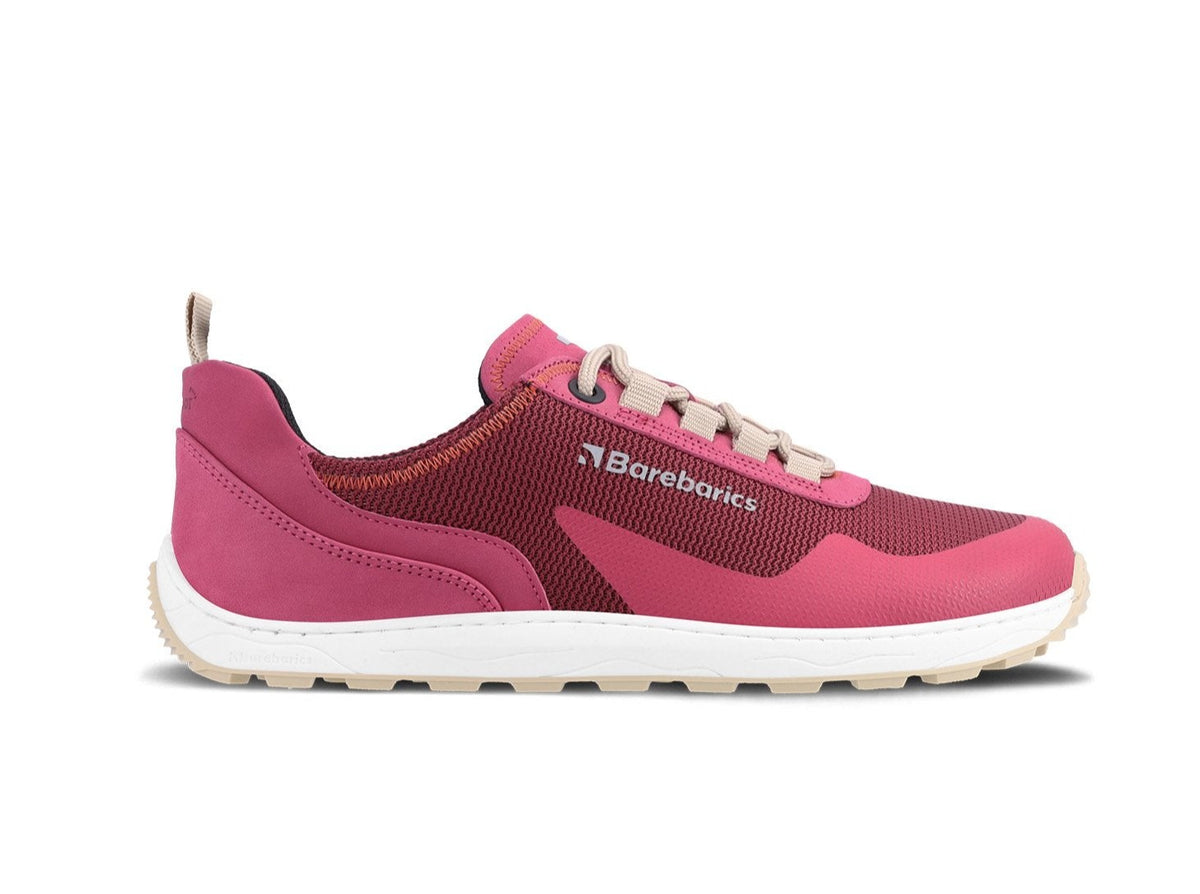 Barefoot Sneakers Barebarics Wanderer - Dark Pink 1  - OzBarefoot