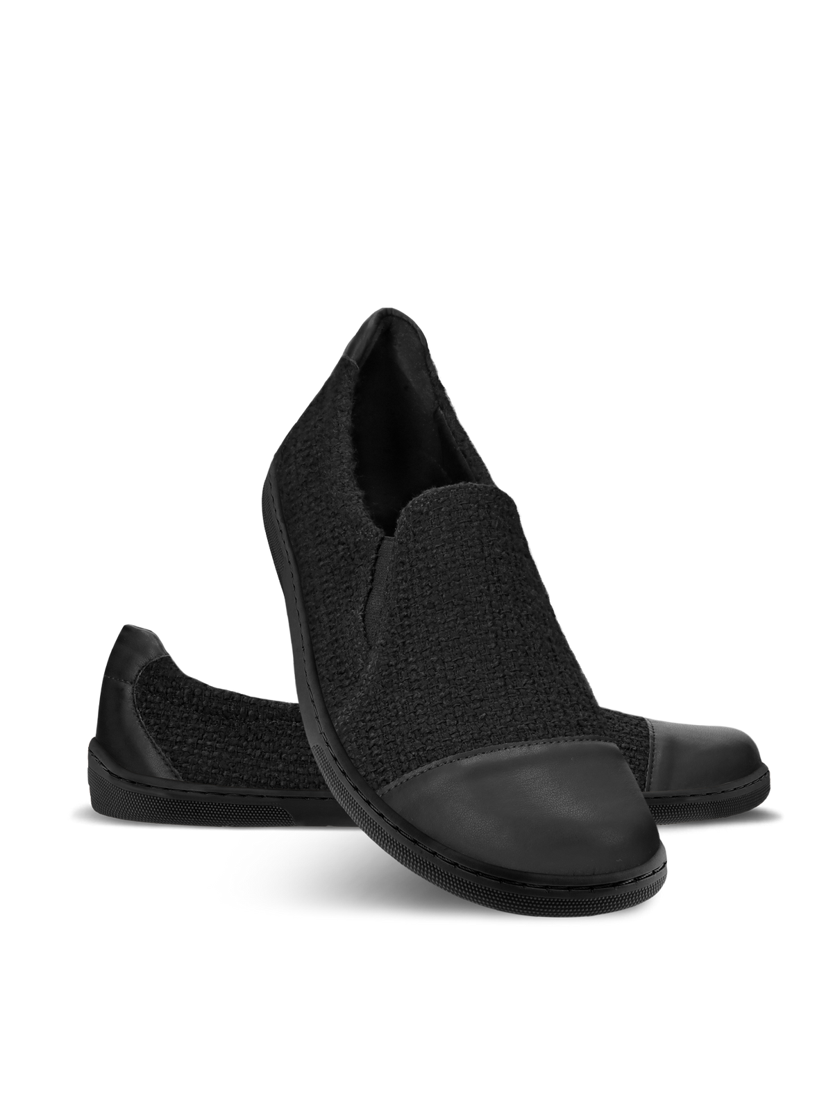 Barefoot Slip-on shoes Be Lenka Breeze - All Black 1  - OzBarefoot
