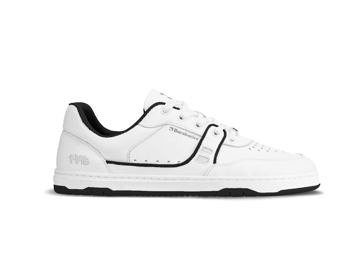 Barefoot Sneakers Barebarics Arise - White & Black 1  - OzBarefoot