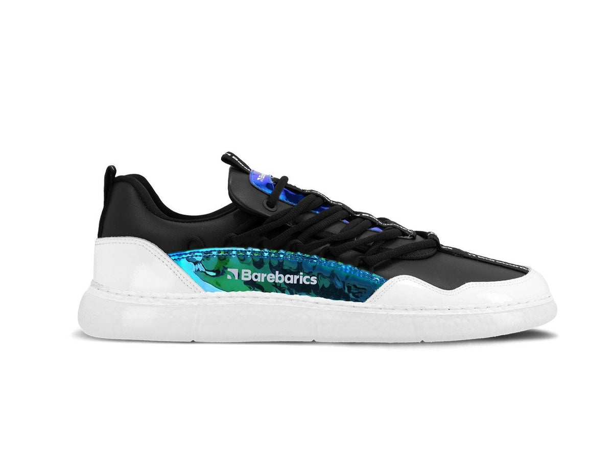 Barefoot Sneakers Barebarics Futura - Iridescent Black 1  - OzBarefoot