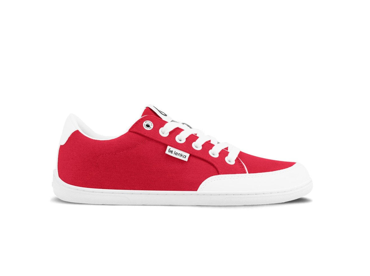 Barefoot Sneakers Be Lenka Rebound - Red & White (Shipping end of April) 1  - OzBarefoot