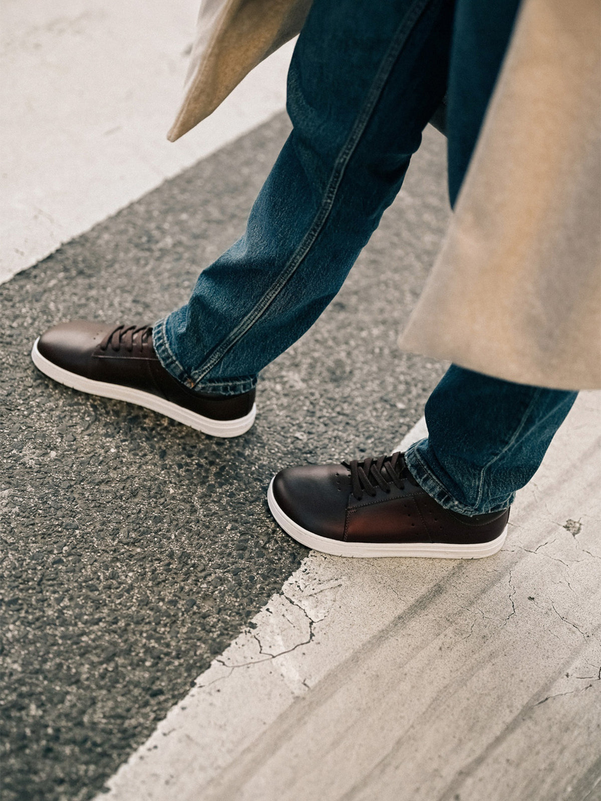 Barefoot Sneakers Barebarics Enigma - Dark Brown 2  - OzBarefoot