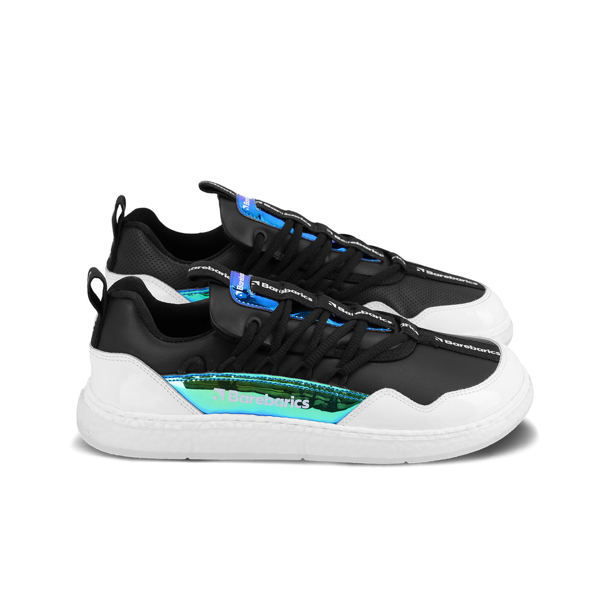 Barefoot Sneakers Barebarics Futura - Iridescent Black 3  - OzBarefoot