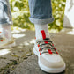 Barefoot Sneakers Barebarics - Revive - Beige & White 4 OzBarefoot Australia