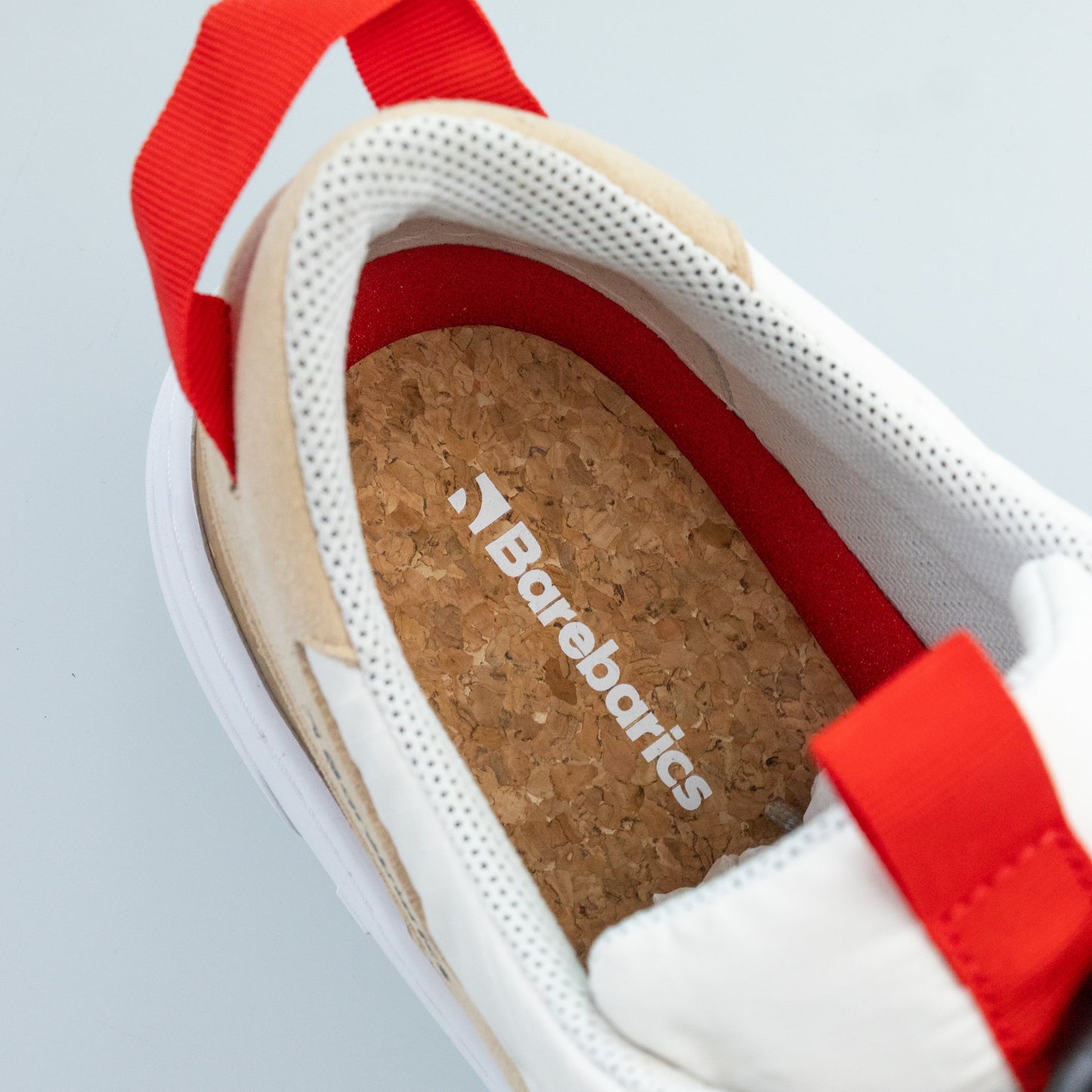 Barefoot Sneakers Barebarics - Revive - Beige & White 14 OzBarefoot Australia