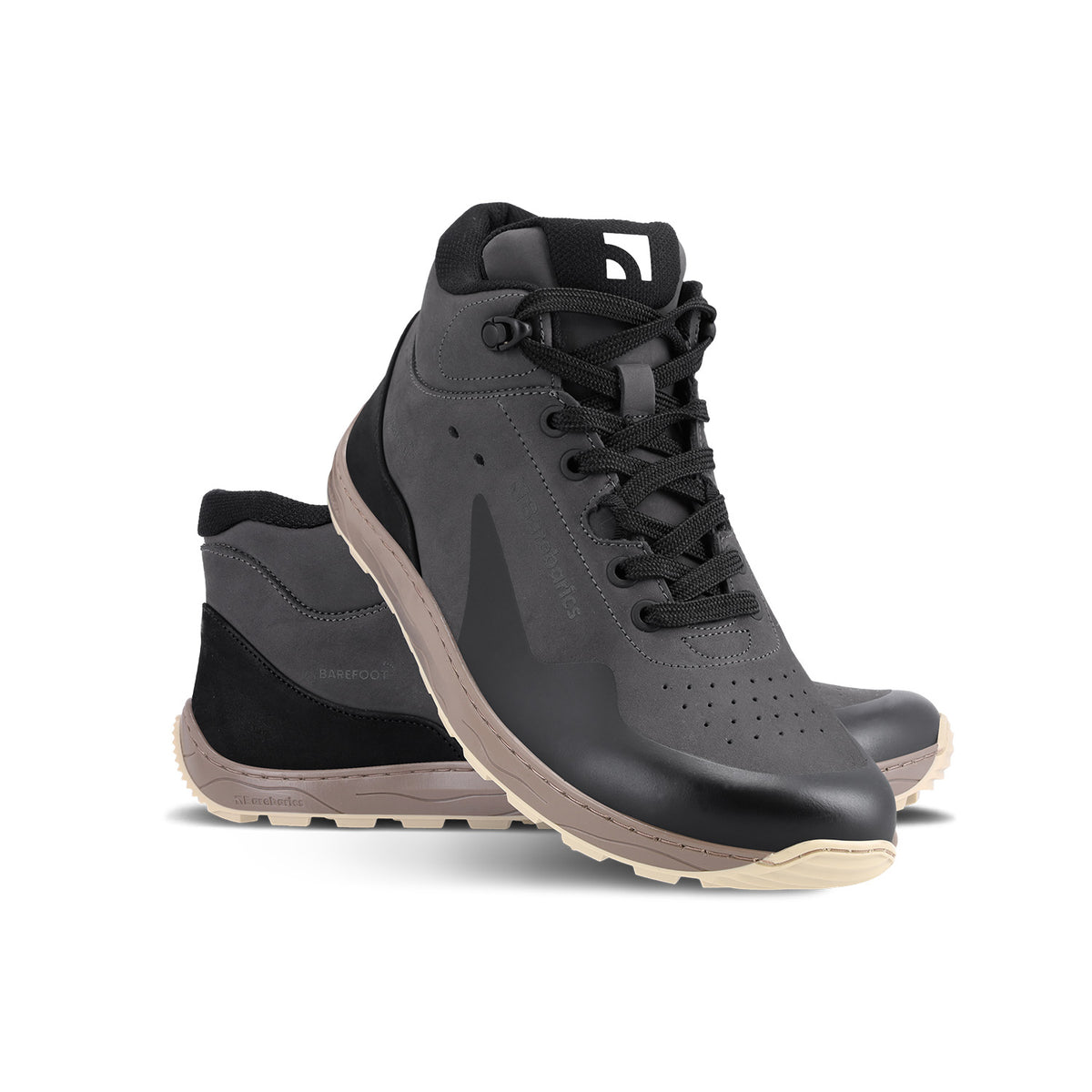 Barefoot Sneakers Barebarics Trekker - Dark Grey 2  - OzBarefoot