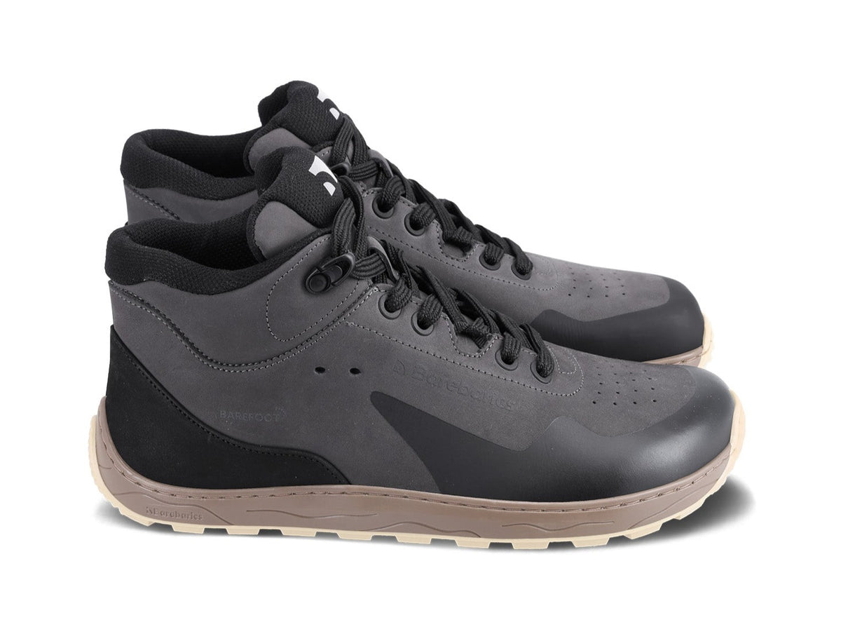 Barefoot Sneakers Barebarics Trekker - Dark Grey 1  - OzBarefoot