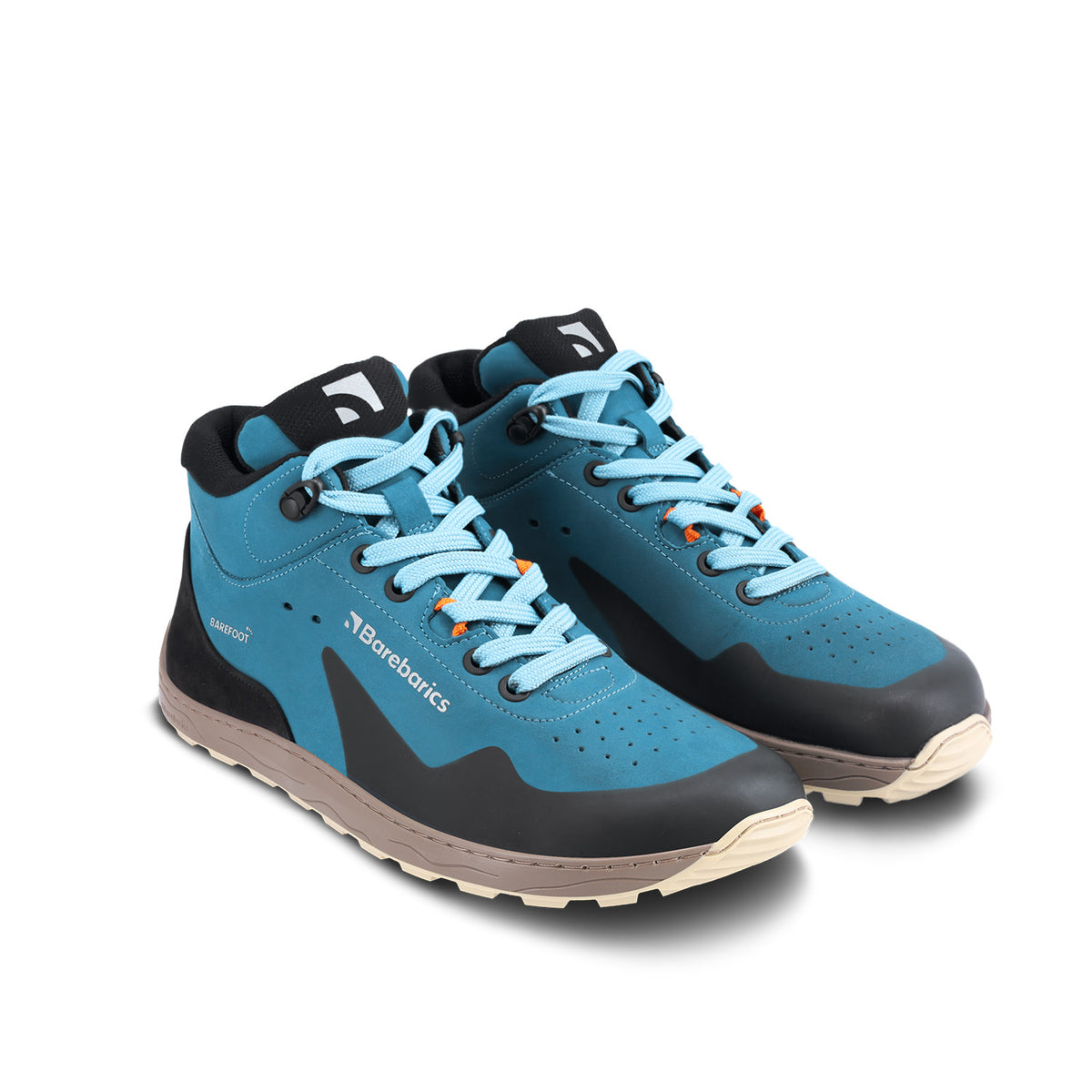 Barefoot Sneakers Barebarics Trekker - Petrol Blue 3  - OzBarefoot
