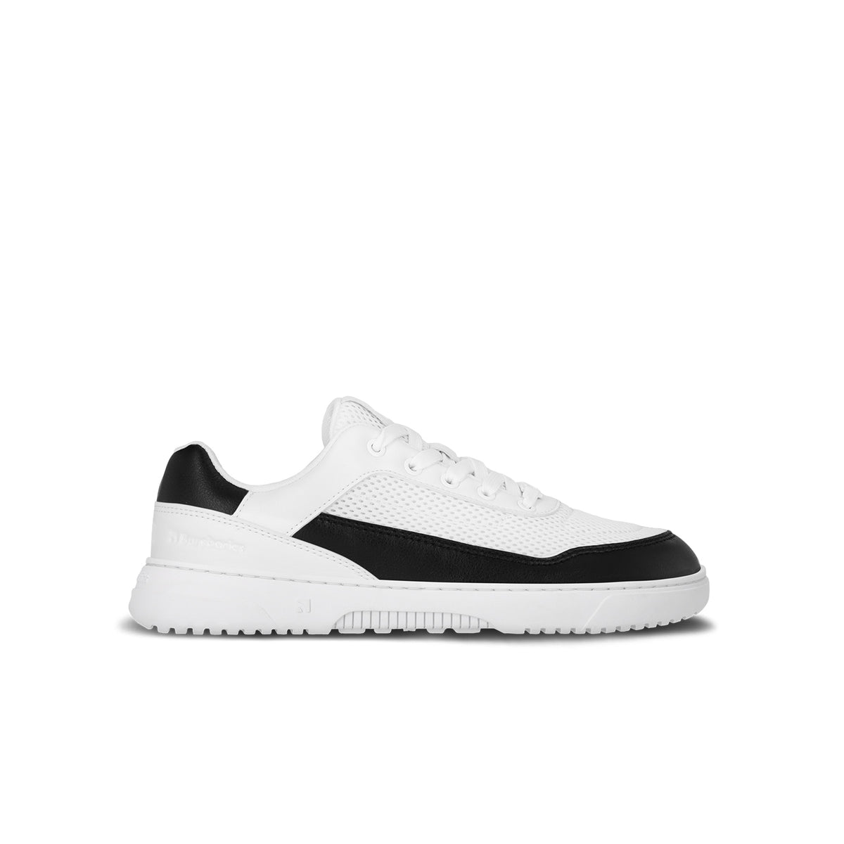 Barefoot Sneakers Barebarics Vaporo - White & Black (VEGAN)