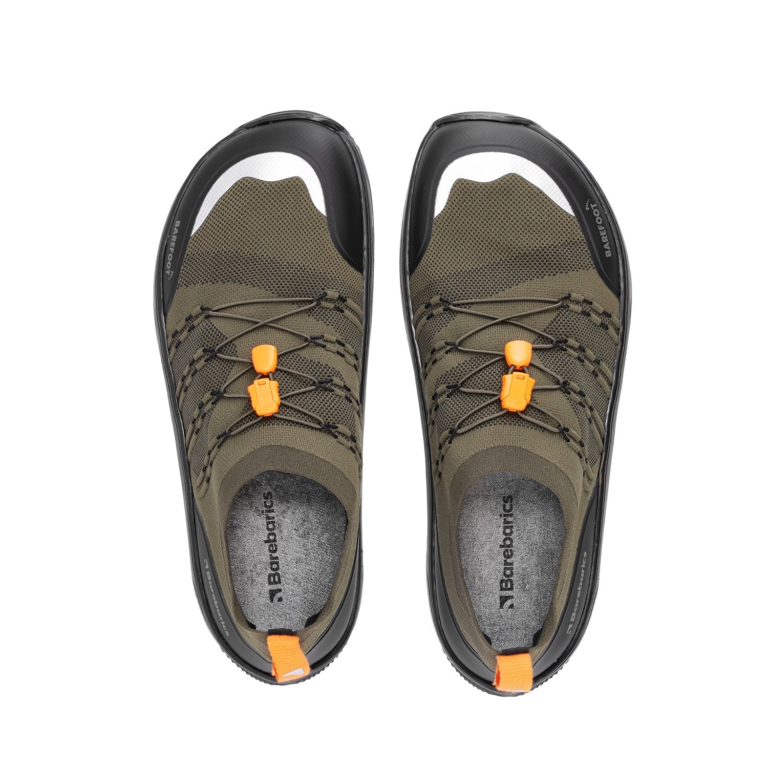 Barefoot Sneakers Barebarics Voyager - Army Green 5 OzBarefoot Australia