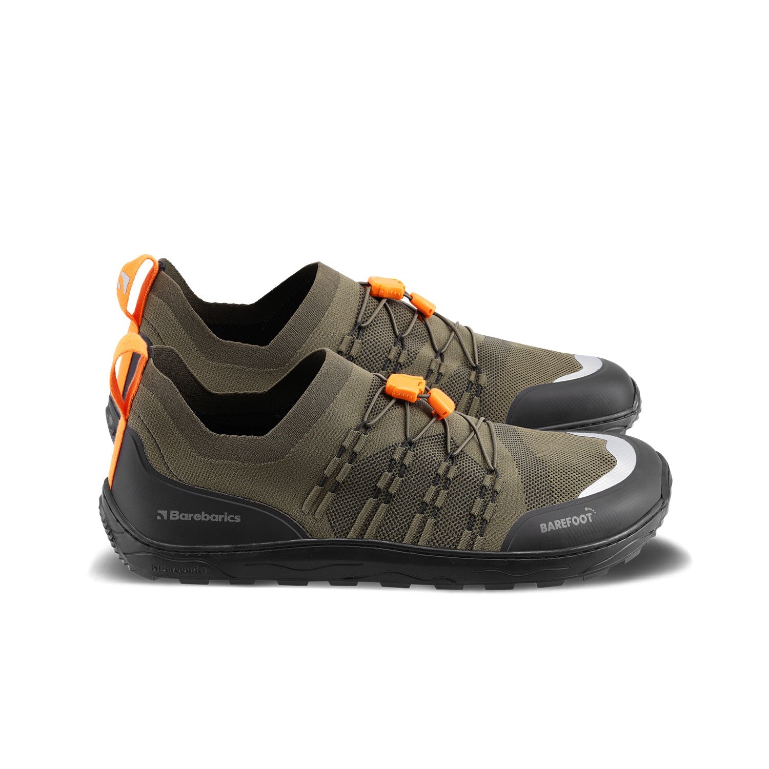 Barefoot Sneakers Barebarics Voyager - Army Green 1 OzBarefoot Australia
